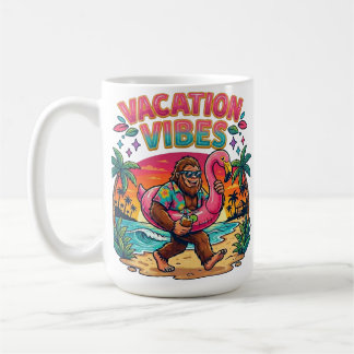 Bigfoot Beach Paradijs Vakantie Sfeer Zomer Koffiemok