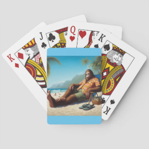 Bigfoot Beach Pokerkaarten
