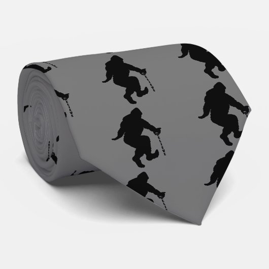 Bigfoot Believe bg Stropdas (Opgerold)