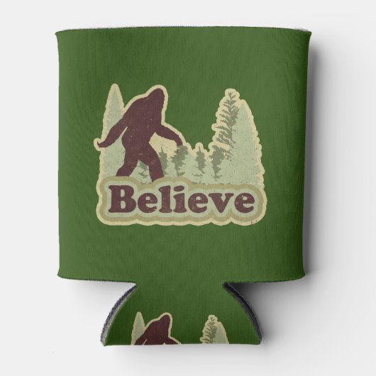 Bigfoot Believe Blikjeskoeler (Voorkant)