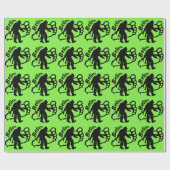 Bigfoot Believe Cadeaupapier (Vlak)