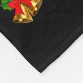 Bigfoot Believe Christmas Tree Funny Santa Sasquat Fleece Deken (Hoek)