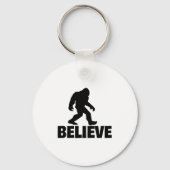Bigfoot Believe Funny Believe Bigfoot  Sleutelhanger (Voorkant)