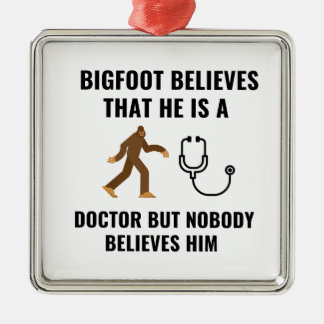 BIGFOOT BELIEVEN DAT HIJ EEN ARTS IS METALEN ORNAMENT