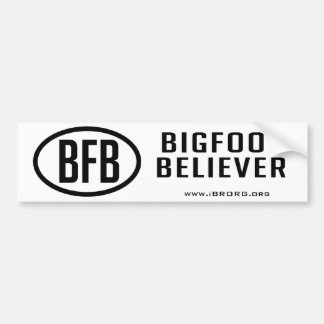 Bigfoot Believer Bumpersticker