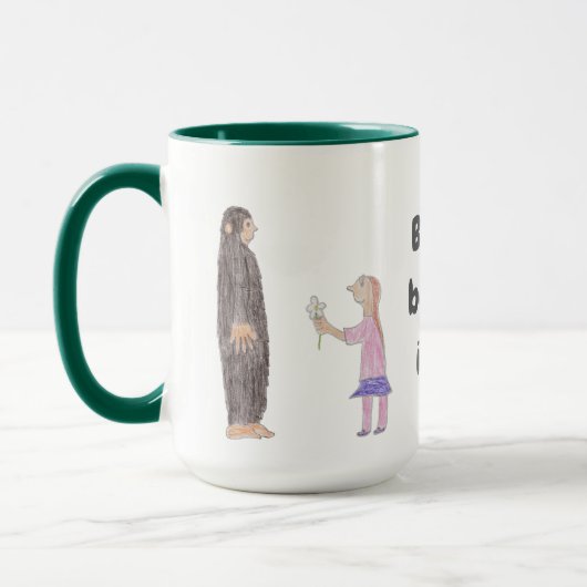Bigfoot Believes in you - Coffee Mug Mok (Links)