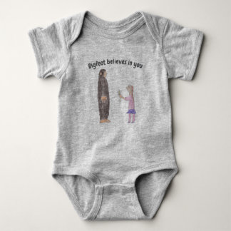 Bigfoot Believes in You Infant One Piece Romper