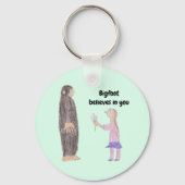 Bigfoot Believes in You Keychain (Achterkant)