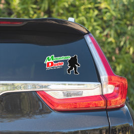 Bigfoot Berg Vent My Bos Mijn Regels Grappig Sticker