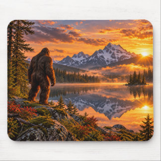 Bigfoot Berg Zonsondergang Muismat