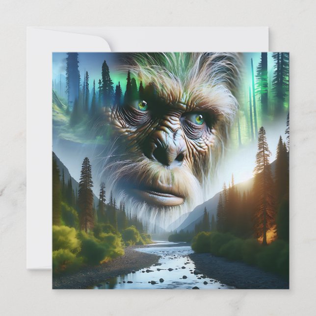 Bigfoot, Bergen, Rivier en Bos (Voorkant)