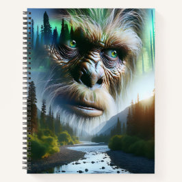 Bigfoot, Bergen, Rivier en Bos Notitieboek