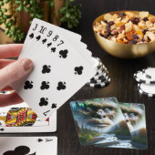 Bigfoot, Bergen, Rivier en Bos Pokerkaarten (Insitu)