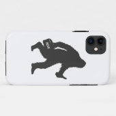 Bigfoot biersilhouet Case-Mate iPhone case (Achterkant (horizontaal))