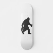 Bigfoot biersilhouet persoonlijk skateboard (Voorkant)