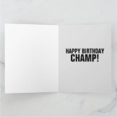 BIGFOOT BIRTHDAY SOCIAL DISTANCING WENSKAART KAART (Binnen)