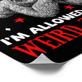 Bigfoot Blood Cancer Awareness Kleding die ik toel Poster (Hoek)