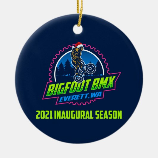 Bigfoot BMX 2021 Tree Ornament (Voorkant)