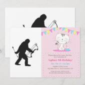 Bigfoot Boogschutter silhouet Kaart (Voorkant / Achterkant)