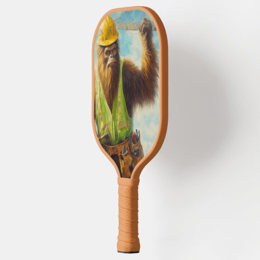 Bigfoot bouwvakker pickleball paddle (Links)