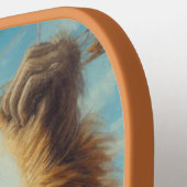 Bigfoot bouwvakker pickleball paddle (Links Detail)