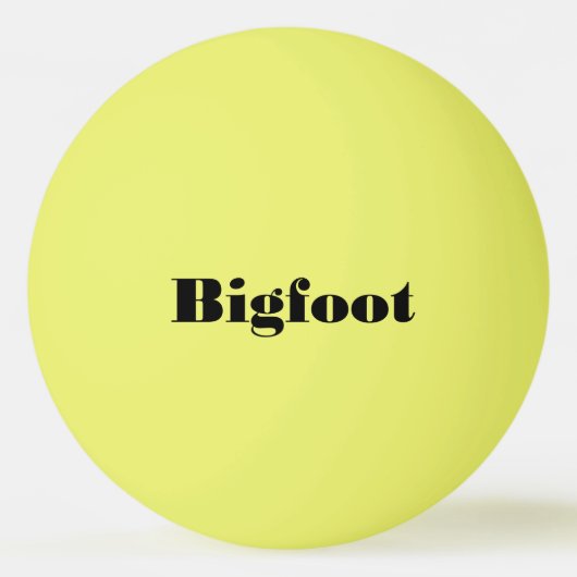 Bigfoot bouwvakker pingpongbal (Achterkant)
