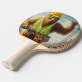 Bigfoot bouwvakker tafeltennisbatje (Voorkant Gekanteld)