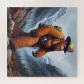 Bigfoot Brandweerman Legpuzzel (Horizontaal)