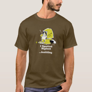 Bigfoot breien t-shirt