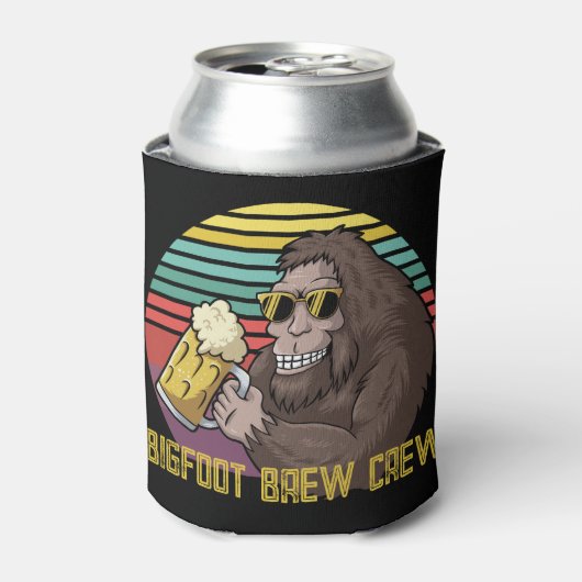 Bigfoot Brew Crew Blikjeskoeler (Blikje Voorkant)