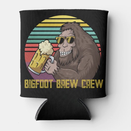 Bigfoot Brew Crew Blikjeskoeler (Voorkant)