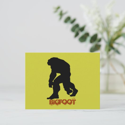 Bigfoot Briefkaart (Staand voorkant)
