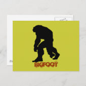 Bigfoot Briefkaart (Voorkant / Achterkant)