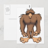 BIGFOOT BRIEFKAART (Voorkant / Achterkant)