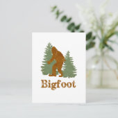 Bigfoot Briefkaart (Staand voorkant)