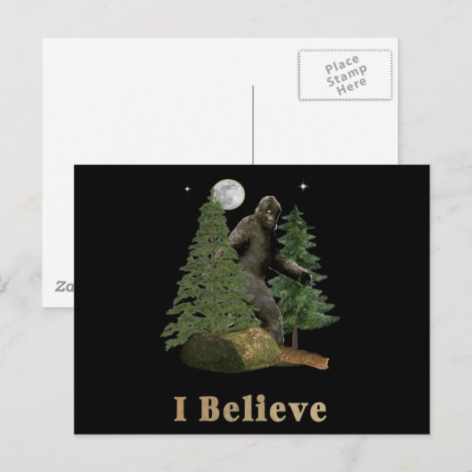 Bigfoot Briefkaart (Voorkant / Achterkant)