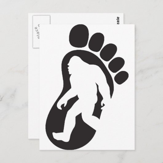 Bigfoot Briefkaart (Voorkant / Achterkant)