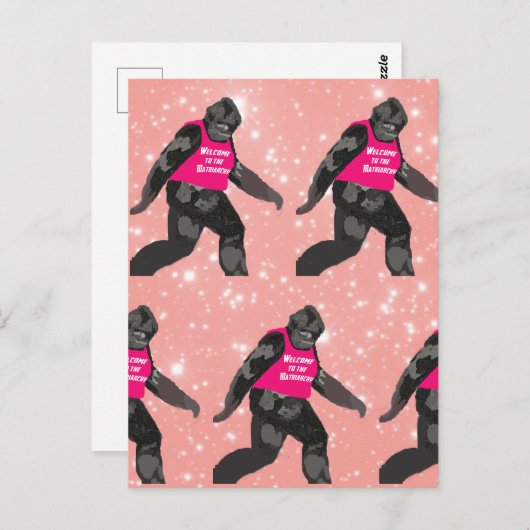 Bigfoot Briefkaart (Voorkant / Achterkant)