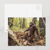 Bigfoot Briefkaart | Sasquatch (Voorkant / Achterkant)