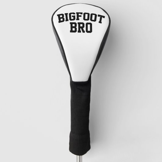 Bigfoot Bro - Grappige Bigfoot Golfheadcover (Voorkant)