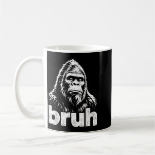 Bigfoot Bro Grappige Sasquatch Meme Vintage Kunstl Koffiemok