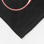 Bigfoot Buffalo Plaid Believe Candy Cane Christmas Fleece Deken (Hoek)