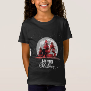 Bigfoot Buffalo Pset met kerstboommaan en Rein T-shirt