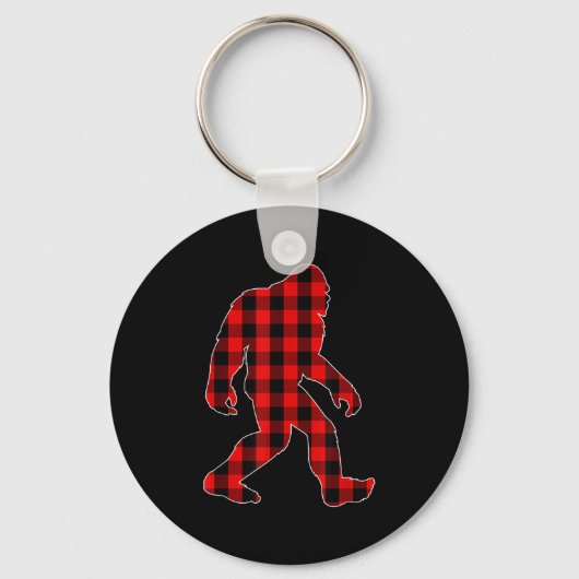 Bigfoot Buffalo Pset met kerstfeest Sleutelhanger (Voorkant)