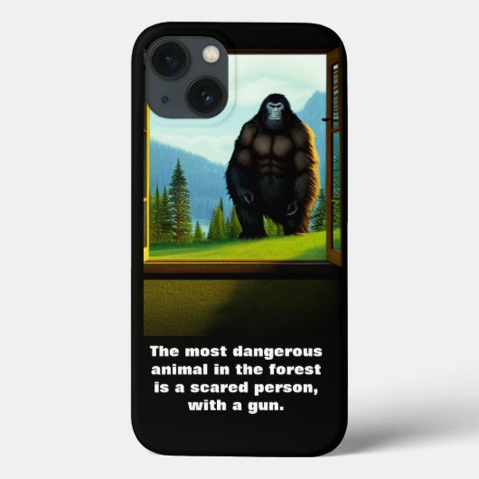 Bigfoot Buiten Case-Mate iPhone Case (Achterkant)