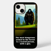 Bigfoot Buiten Case-Mate iPhone Case (Achterkant)