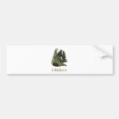 Bigfoot Bumpersticker (Voorkant)
