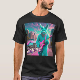 Bigfoot Bunny Shreds: A Blink-182 Tribute T-shirt