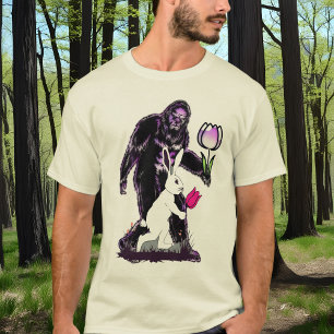 Bigfoot & Bunny: Voorjaarswandeling met tulpen T-shirt