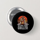 Bigfoot Byrbeque Ronde Button 5,7 Cm (Voorkant /achterkant)